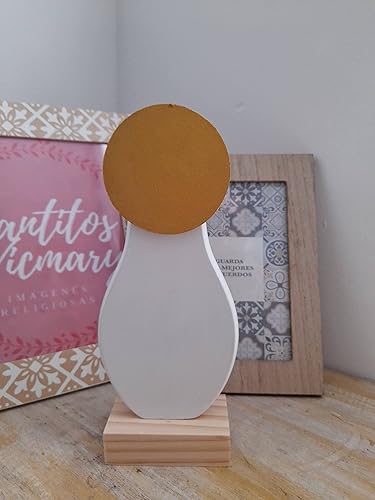 Miniatura 5 de virgen de Rosa Mistica Estatua, estatuilla milagrosa De la Rosa Mistica.