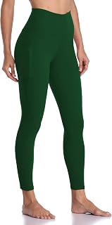 Colorfulkoala Womens Waisted Leggings Pockets