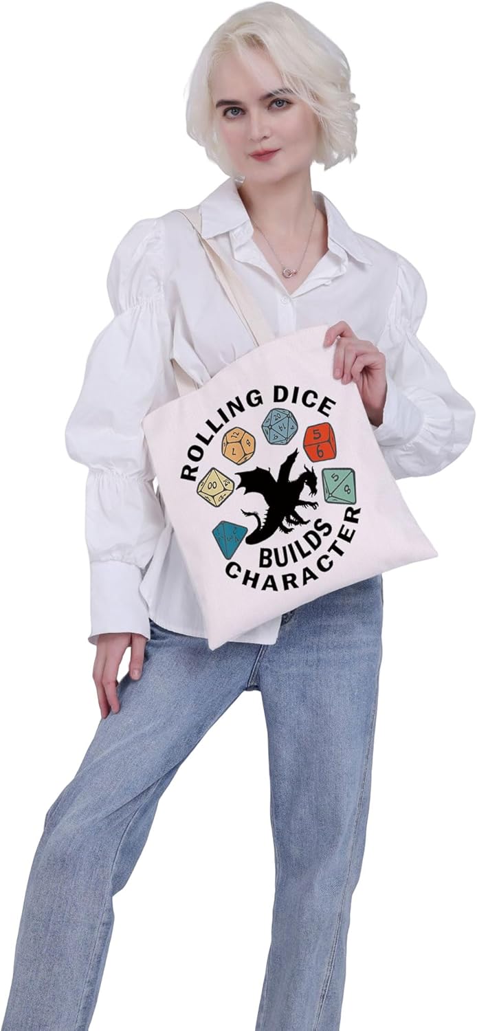 VAMSII D Master Dice Bag D Lover Gifts Rolling Dice Builds Character D Player Supplies Bag Role Playing Game Gifts - Image 2