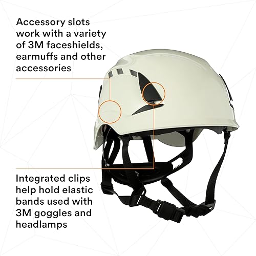 Miniatura 5 de 3M DBI-SALA ExoFit X300 - Arnés de seguridad de posicionamiento cómodo, grande con estilo de escalada inspirado en el casco de seguridad