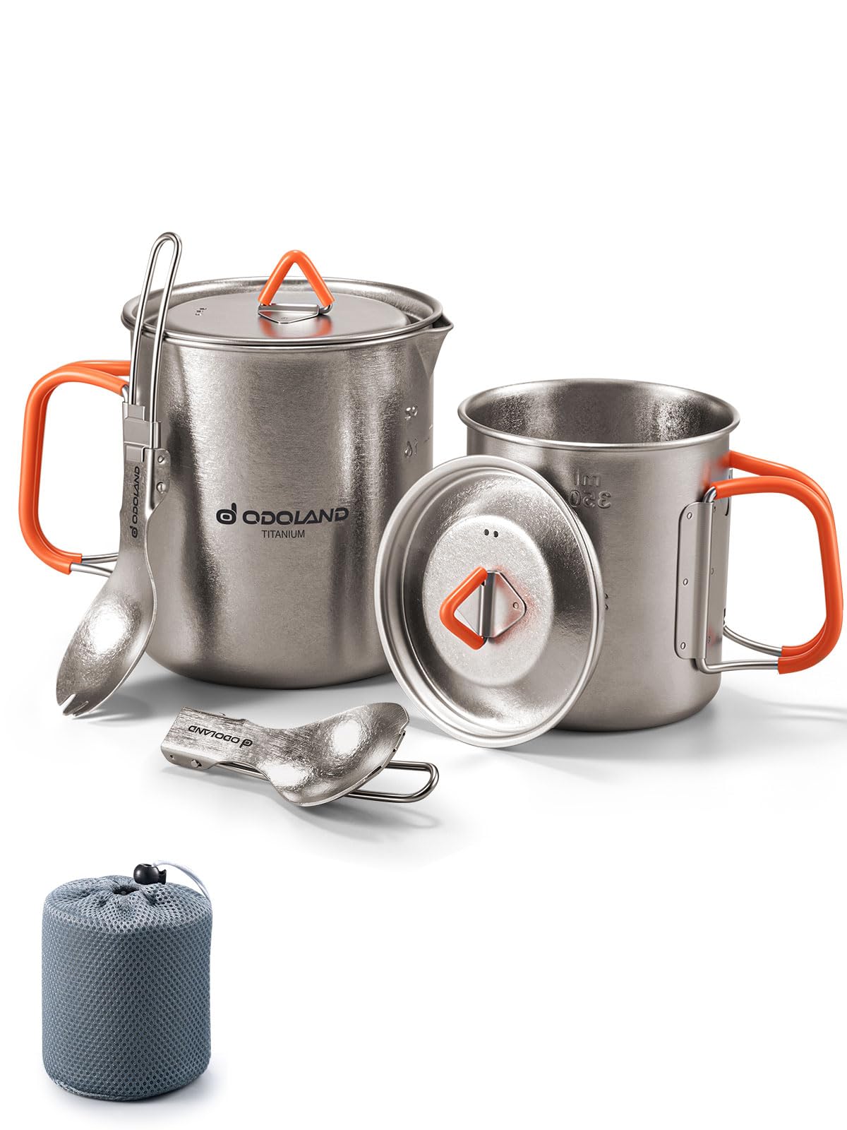 Odoland Titanium Camping Cookware