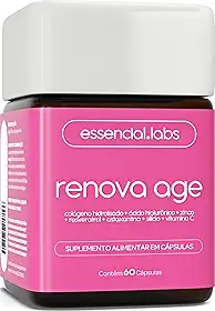RENOVA AGE - 60 Cápsulas - Fórmula Exclusiva para a PELE/Anti-envelhecimento