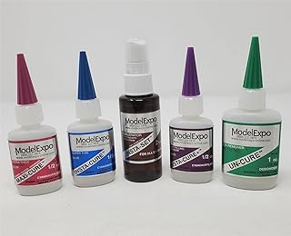 Model Expo 5 Pack Glue Assortment