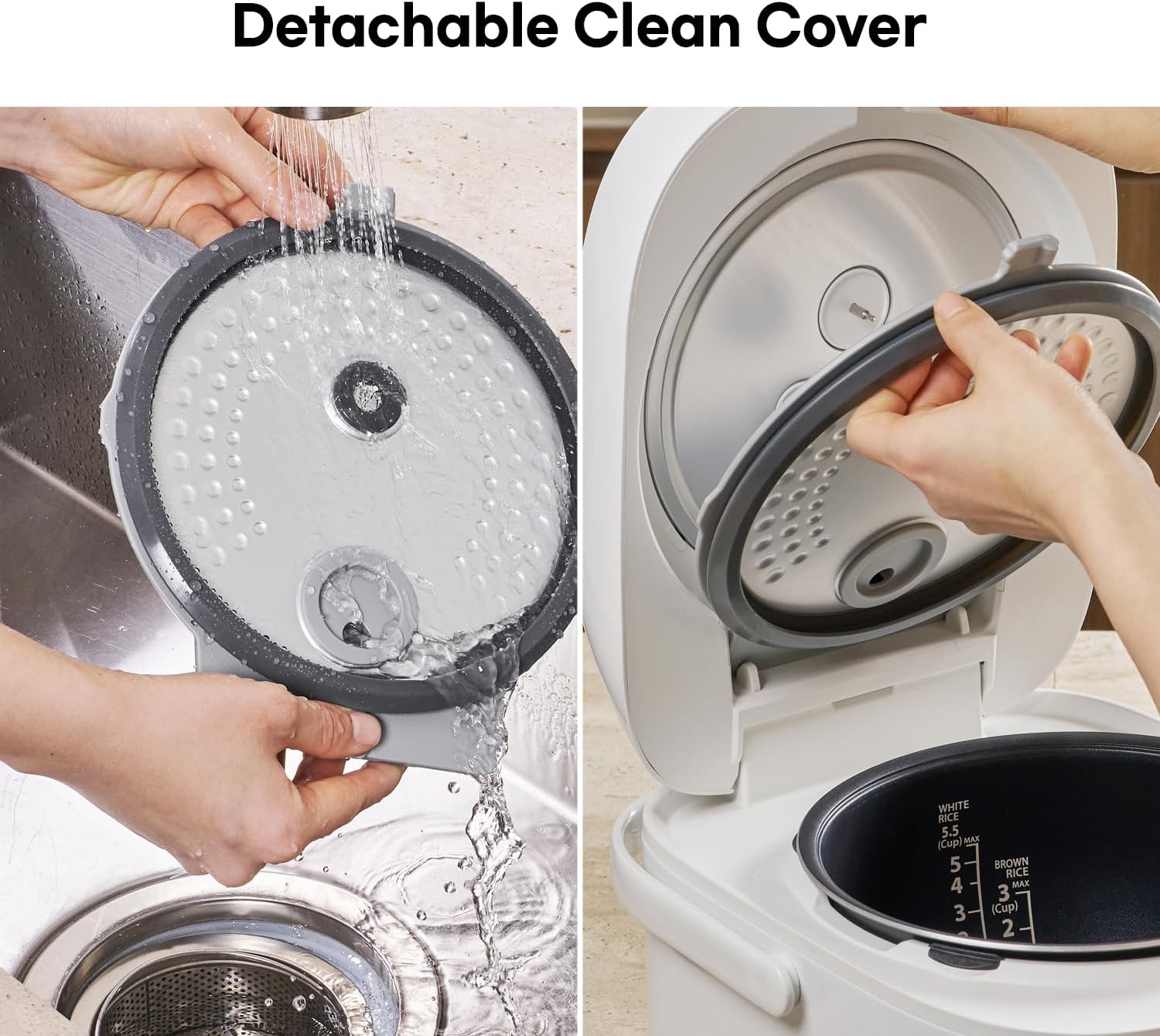 [CUCHEN] IH Induction Heating Rice Cooker/Micom 5.5 Cups/Specialized for Jasmine Rice, Basmati Rice, Calrose Rice