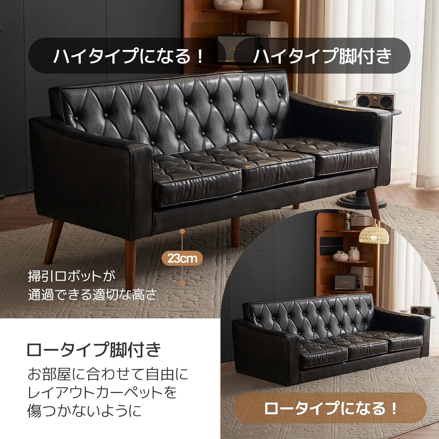 Amazon｜オーエスジェイ(OSJ) ソファ ソファー 3人掛け 3人掛け 幅174 