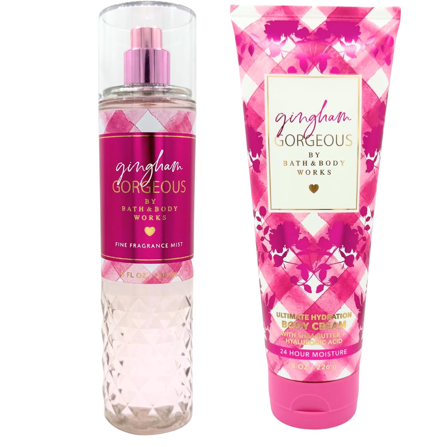 gingham Gorgeous Fine Fragrance Mist and Ultimate Hydration Body Cream