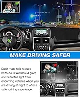 Vista 7 de CARTIST Cubierta de salpicadero personalizada para Dodge Grand Caravan 2011-2020 /Chrysler Town Country 2011-2016, accesorios para salpicadero