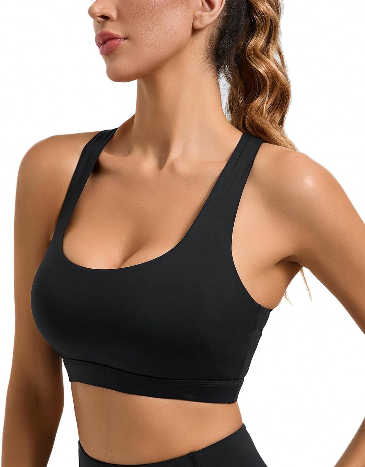 RUNNING GIRL High Impact Sports Bras for Women High Support Women’s Sports Bra Racerback Workout Running Bra - Image 3