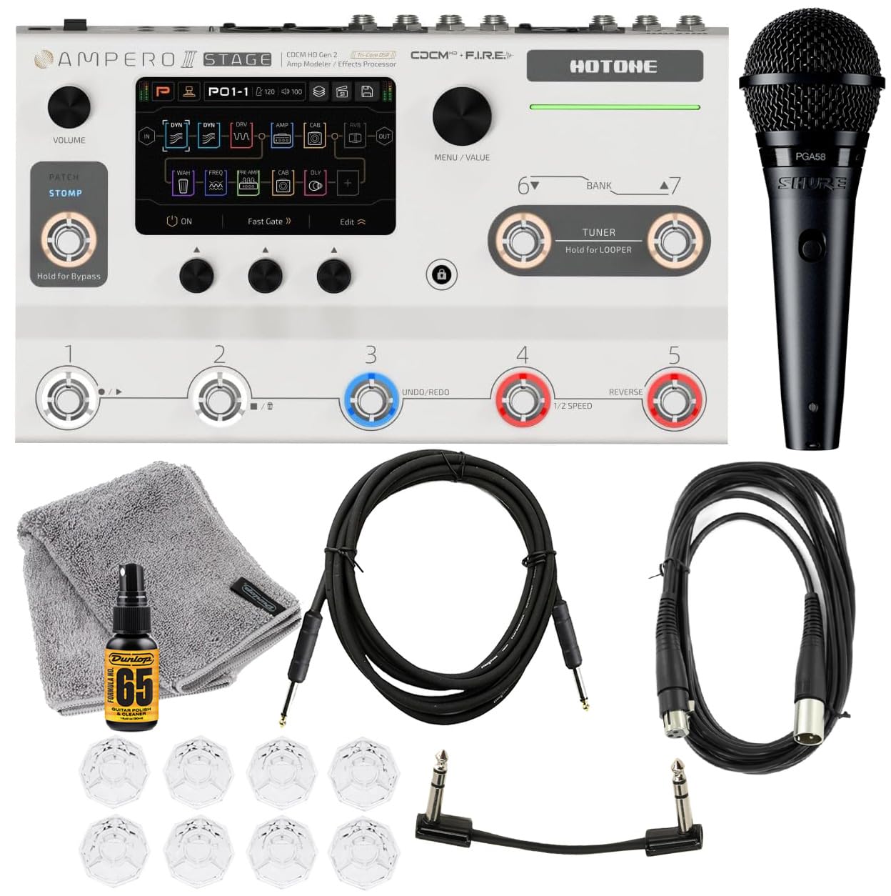 Amazon.com: Hotone Ampero II Stage Multi-Effects Pedal Processor