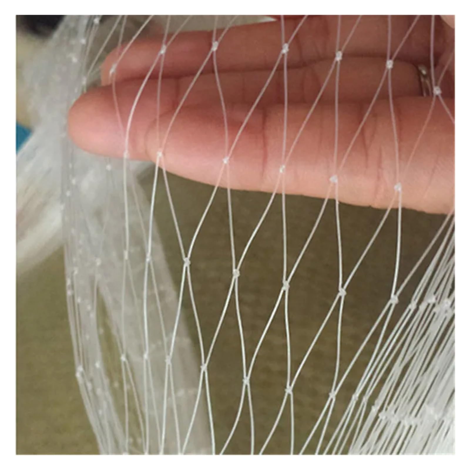 Garden Netting 5m,10m,20m,Transparent Orchard bird net Agricultural fence Gardening ne Fishpond bird net Anti defoliation Garden protection net(5m x 10m)