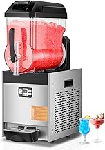 M&aacute;quina granizada comercial Happybuy: capacidad de 12 litros para diversas bebidas