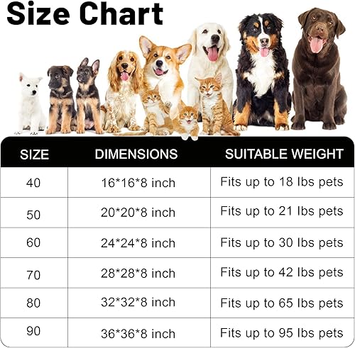 Miniatura 7 de Kimpets Cama para perros calmantes para perros pequeños, medianos y grandes, cama redonda lavable con forma de dona, antideslizante, de piel