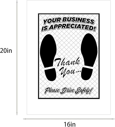 Miniatura 5 de Tuklye White Car Paper Floor Mats  Disposable Floor Cars Auto Vehicles Automotive Mat Covers Protector Detailing Detail Wash Temporary 16x20inch (50)