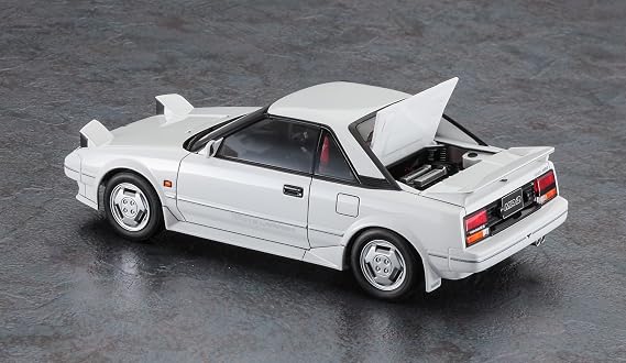 Hasegawa 1/24 Toyota MR2 AW11 Early Model White Runner Plastic Model 20656