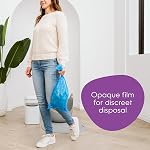 Litter Genie Recharge facile de laminoir - Jusqu'à 6 Mois d'approvisionnement – Compatible uniquement avec The Litter Genie Easy Roll Pail. Le chat qui dure longtemps Litter Sacs de rechange
