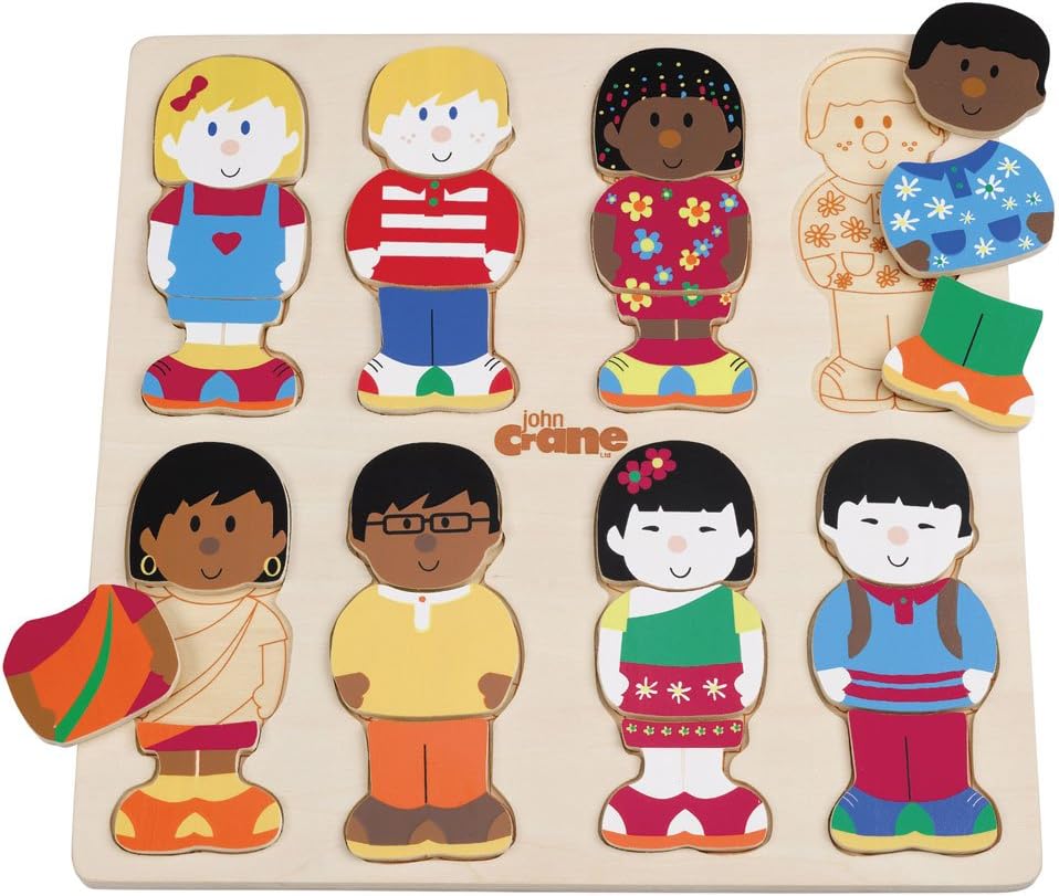 Tidlo Wooden Little Friends Puzzle