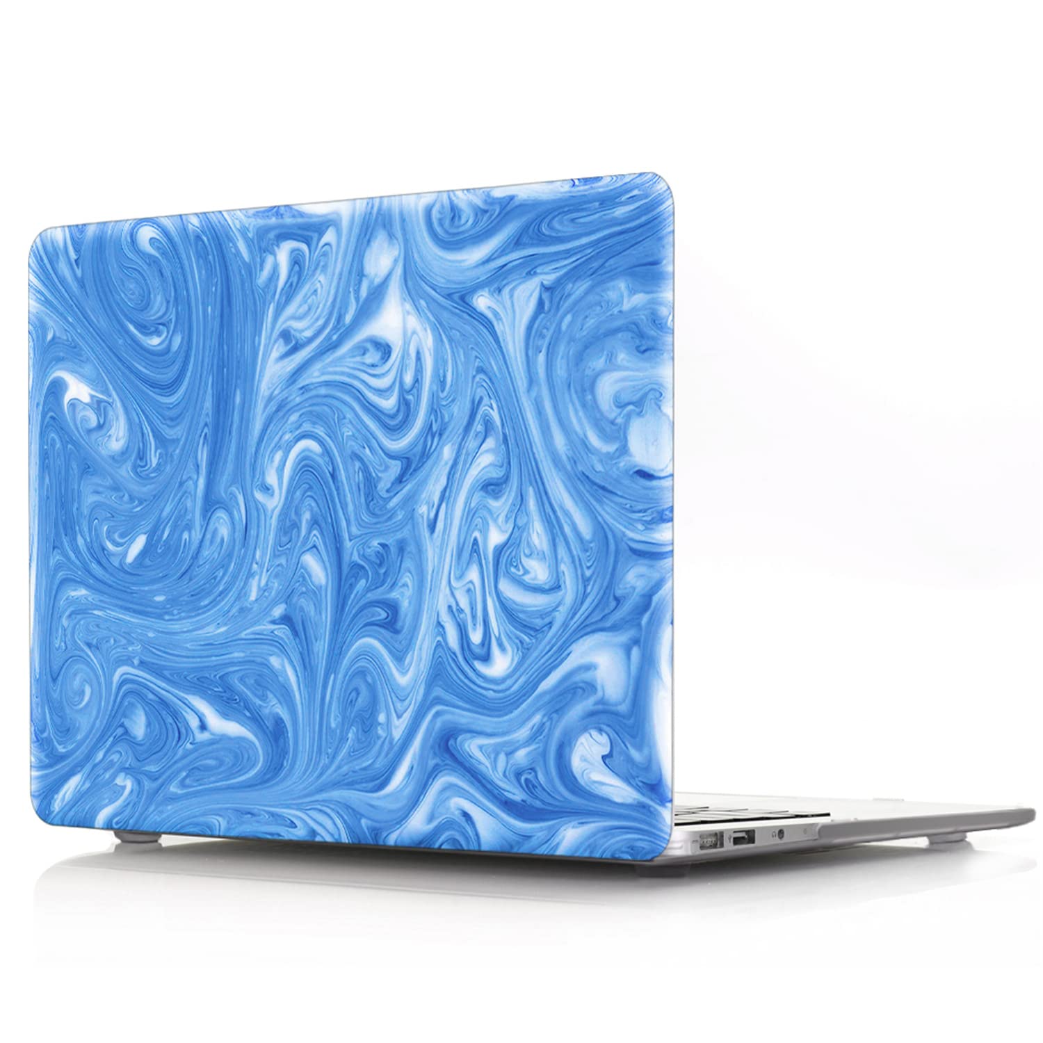 Carcasa Macbook Retina 12 A1534 con protector teclado y diseño de mármol 7