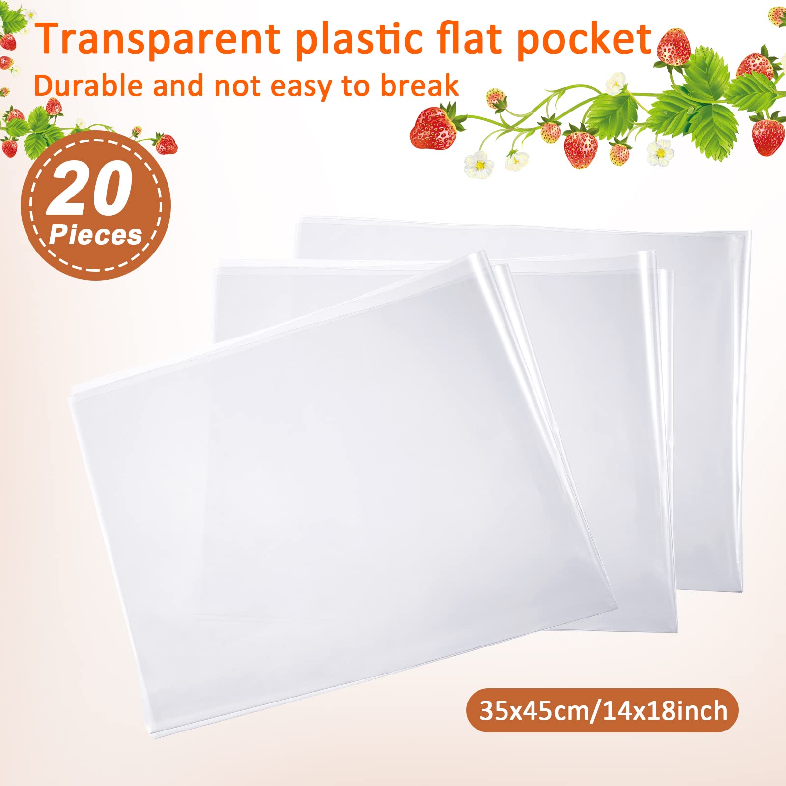 Sacchetti di plastica per regali, per bomboniere, ovali, in plastica, piccoli cesti per la festa del papà, cesti vuoti per il pane per la casa, cucina, cibo e servire (38 pezzi)