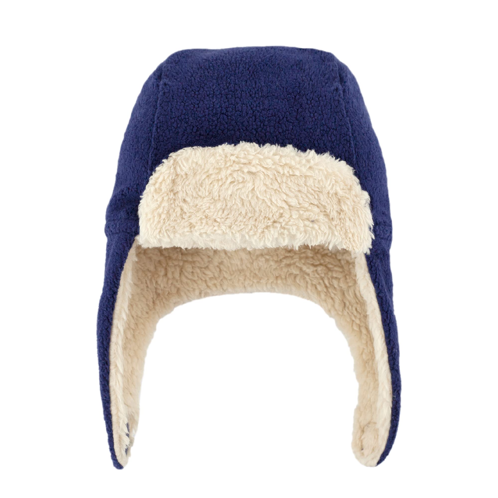Zutano Baby Toddler Fleece Trapper Hat, Warm Winter Hat for Boys &amp; Girls