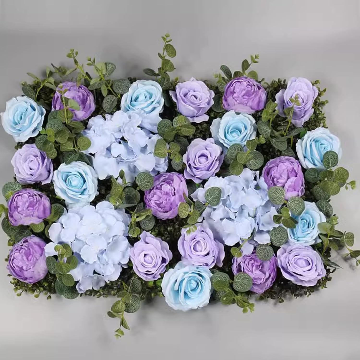 FagusHome 30 Pcs Silk Peony Artificial Flower Only Heads No Stems Fake Peony Flowers Heads Artificial Peony Flower Heads No Stems for Wedding Home Decor (Purple)