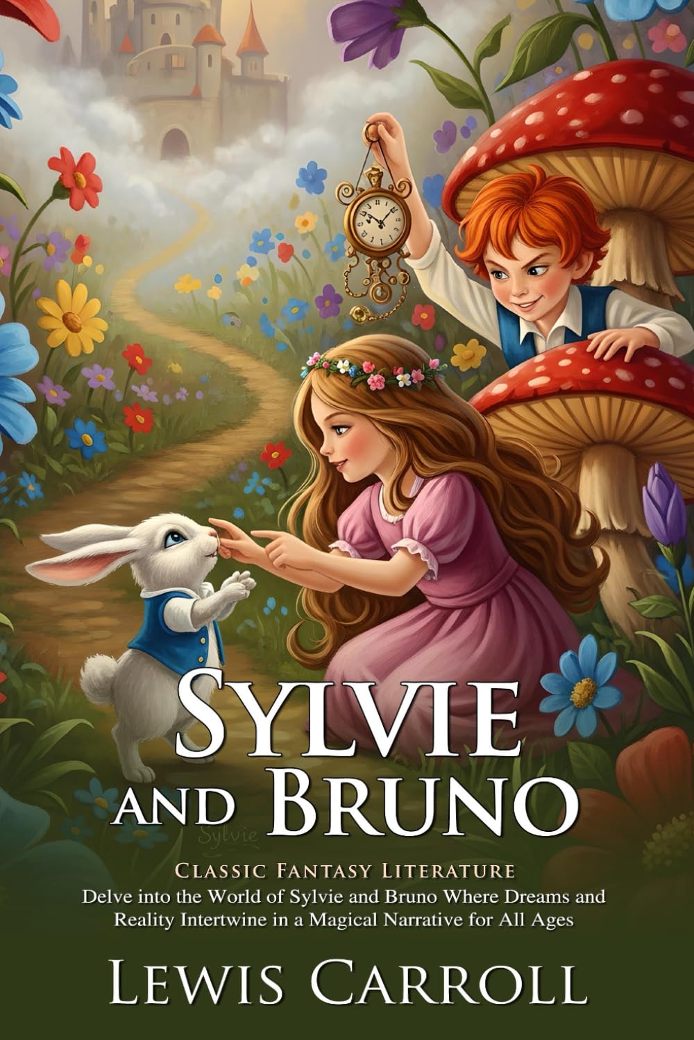 Sylvie and Bruno: A Timeless Fantasy Story for Curious Readers: A Victorian Fantasy Filled with Wonder and Thought - Illustrated Edition with Author Biography