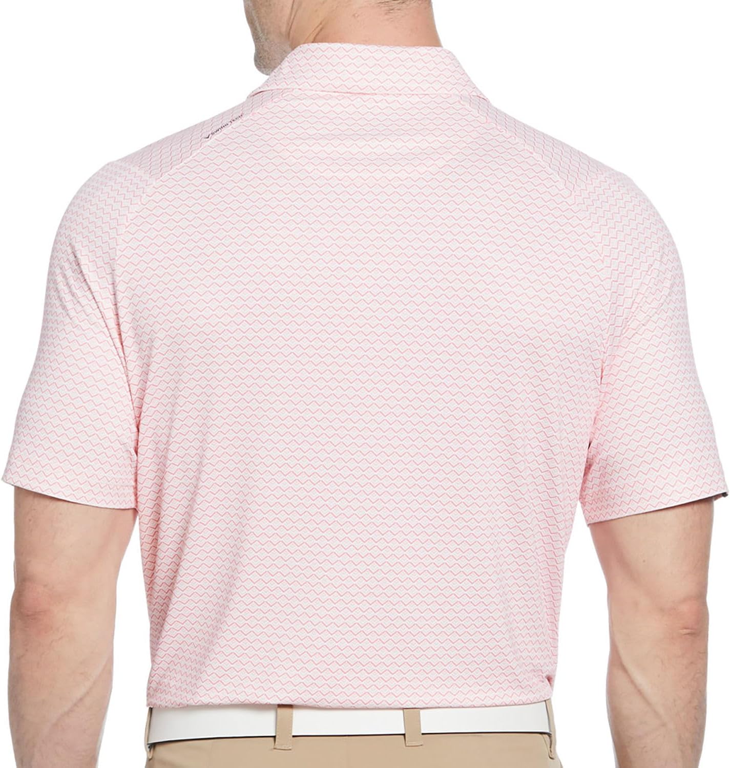 Callaway Men's Gradient Chevron Printed Polo