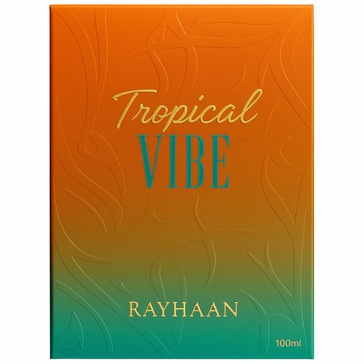 Rayhaan Tropical Vibe – Afrutado, Floral, Fresco, Amaderado – Eau de Parfum Spray fragancia de larga duración para todos, 3.4 onzas / 3.4 fl oz