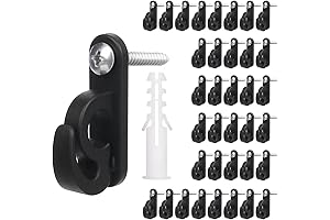 Spiral Hooks for Hanging Christmas Lights