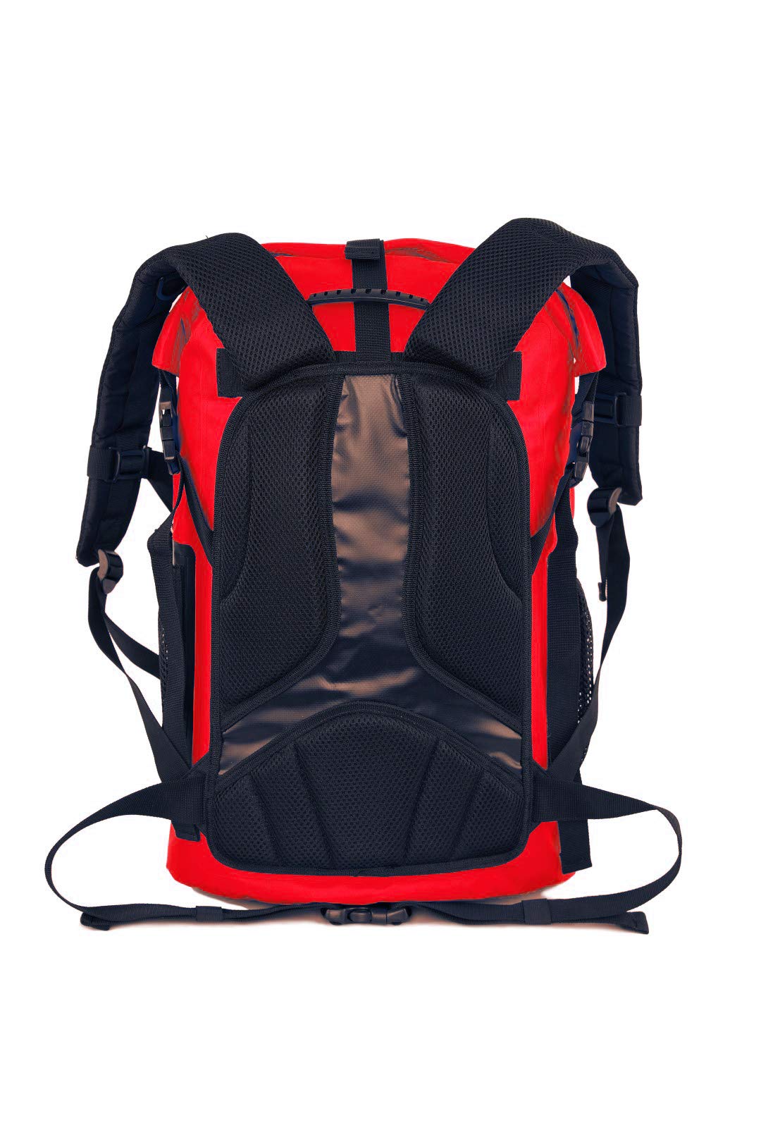 Premium Thermo-Dry Bag, plecak 30 litrów, zwijany top, plecak outdoorowy, wodoszczelny sportowy wibracje (czerwony)