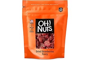 Oh! Nuts Dehydrated Strawberries: The Quintessential Sweet and Tangy Treat