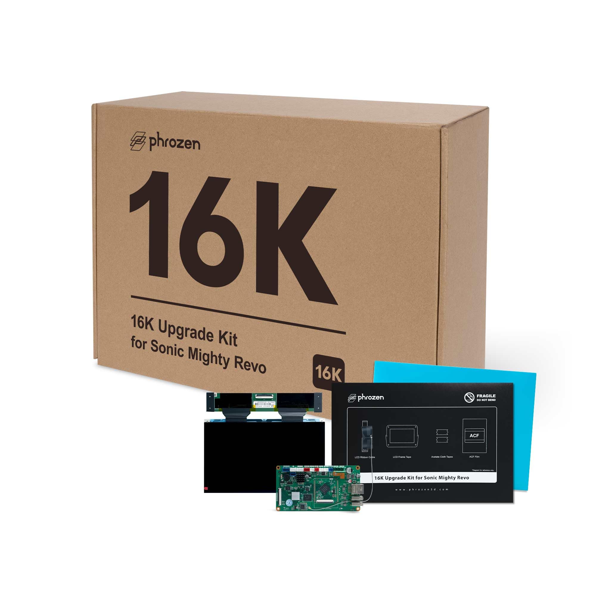 phrozen 16K Upgrade Kit for Sonic Mighty 14K, LCD Resin 3D Printer, Mass-Produce 3D Printed Models with Ultra-high 16K Resolution-image-13
