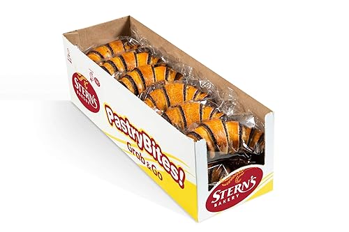 Miniatura 19 de Stern's Bakery Galletas grandes para espolvorear 18 galletas envueltas individualmente Pasteles daneses de desayuno de 3 onzas Aperitivos