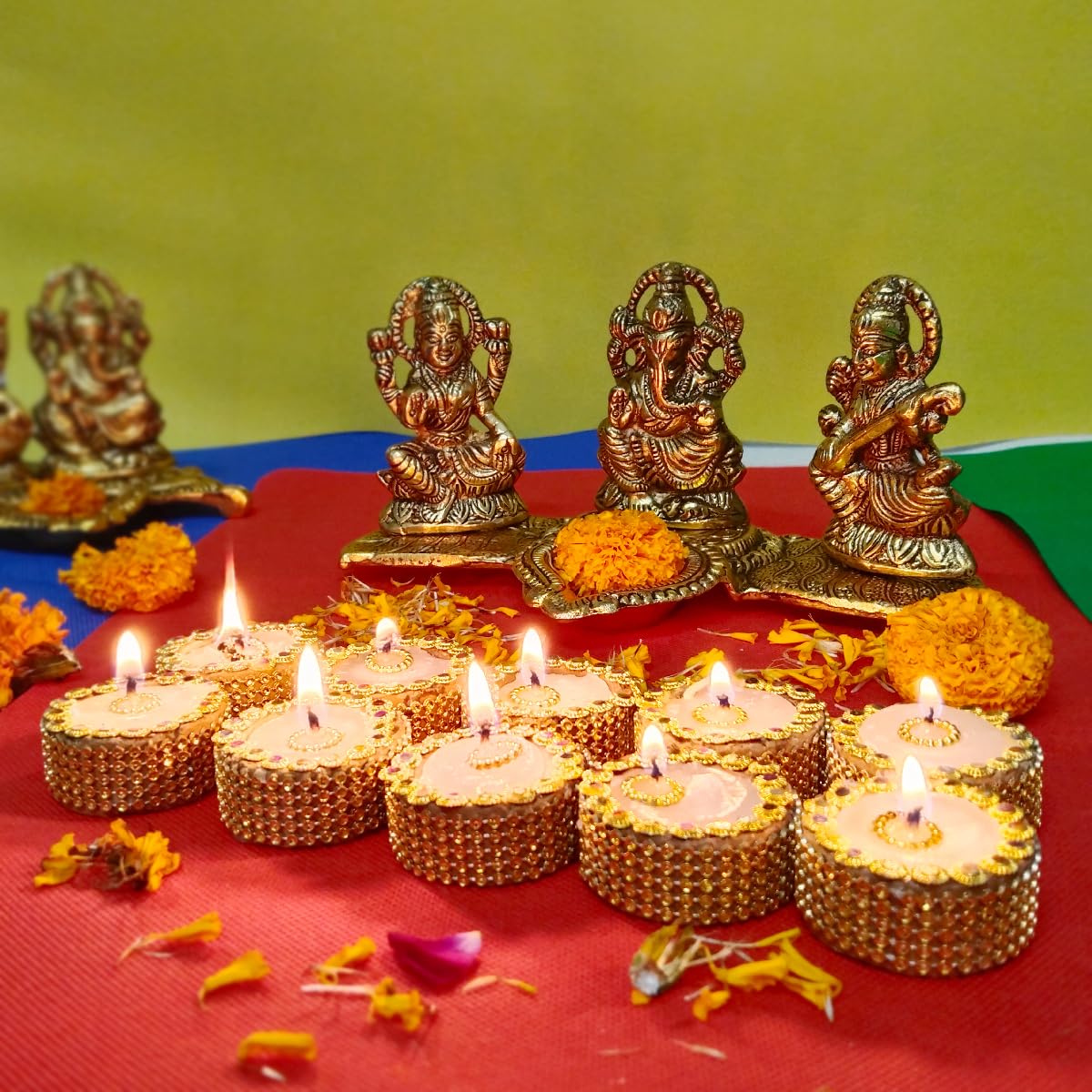 SKY TRENDS Diwali Home Decoratioin Indian Clay Diya for Decorative Diya Set of 10 pcs (B07YQXBWGB) Amazon Price History, Amazon Price Tracker