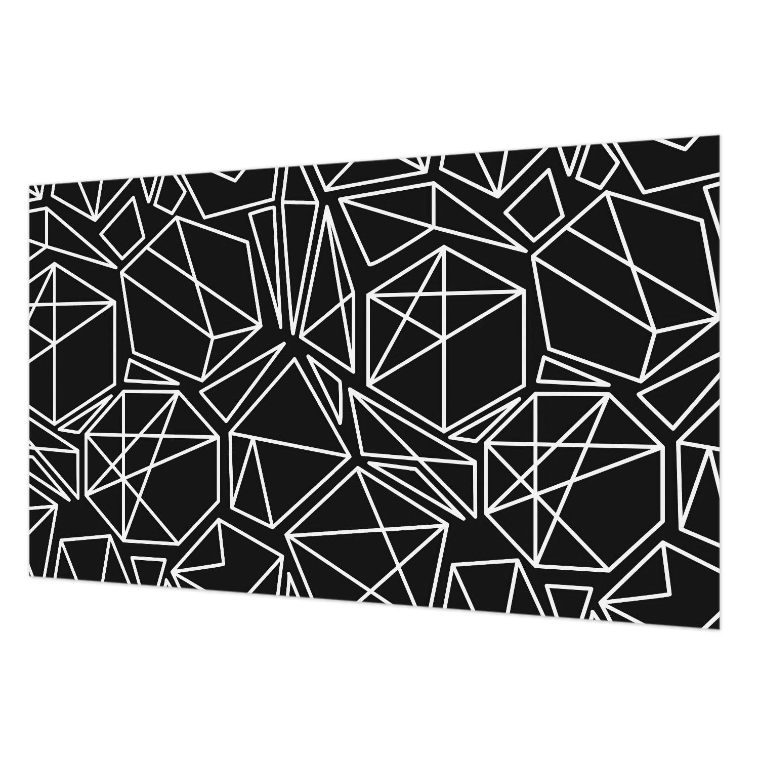 Décor mural intissé 416x254 cm abstraction moderne pour salon