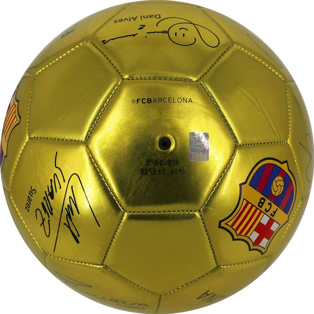 ADLIN Barcelona, ​​edición Limitada Nº 5 Fútbol Primaria y Secundaria de formación Juego de Pelota (Regular de 11 Personas del Sistema) (Color : Gold)