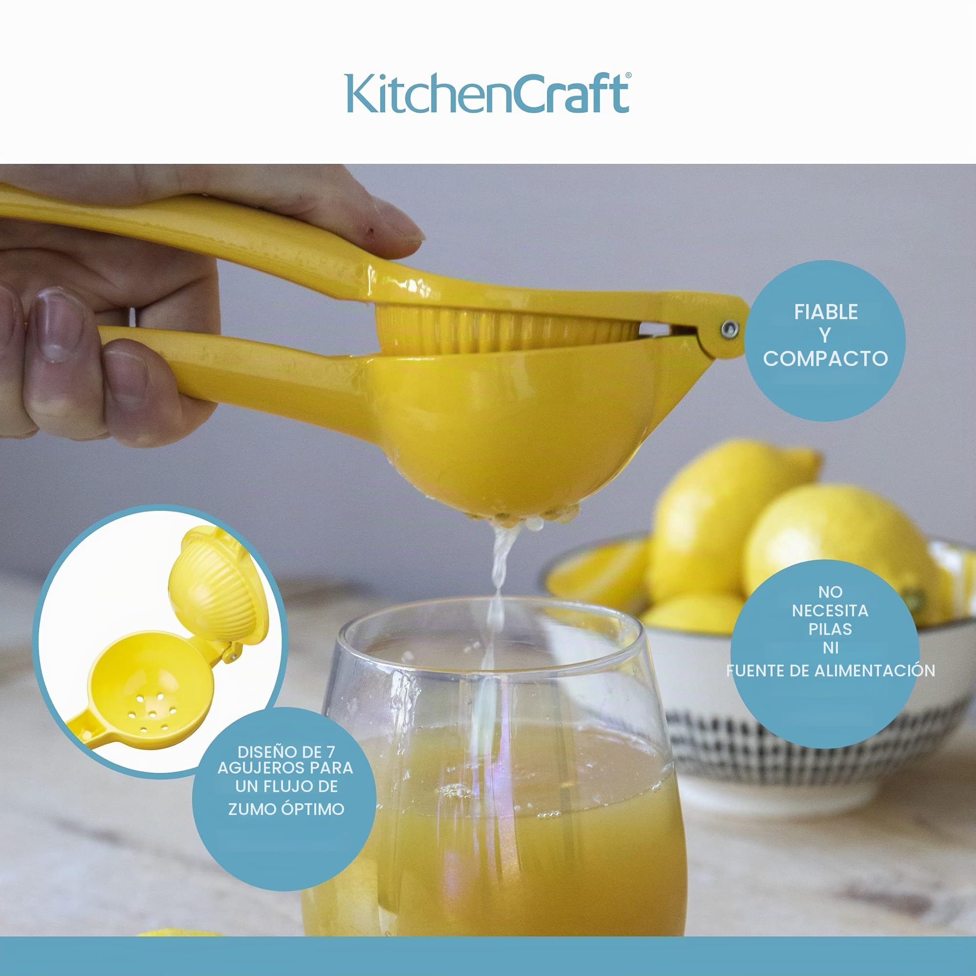 Kitchen Craft Exprimidor Limón Cítrico