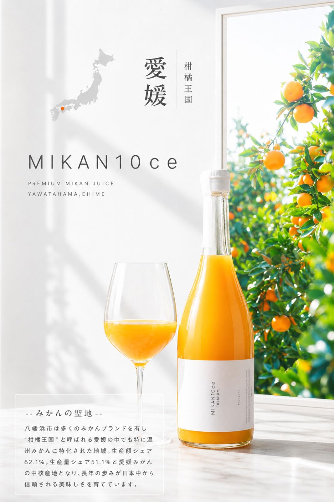 Amazon.co.jp: ぷらと果樹園 MIKAN10ce 100％ストレートジュース 720ml