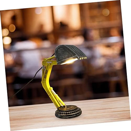 Miniatura 7 de DOITOOL Lámparas de escritorio de pie Lámpara de acento dormitorio luz de sueño Decoración de construcción para habitación de niños, excavadora, luz