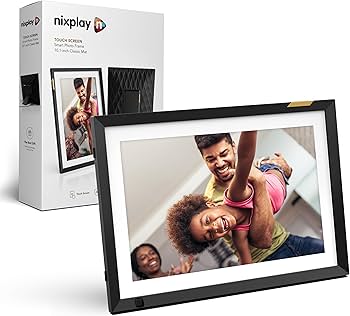 nixplay スマートフォトフレーム 10.1インチ HD 保護フィルム付き Amazon.com: Nixplay WiFi 10.1