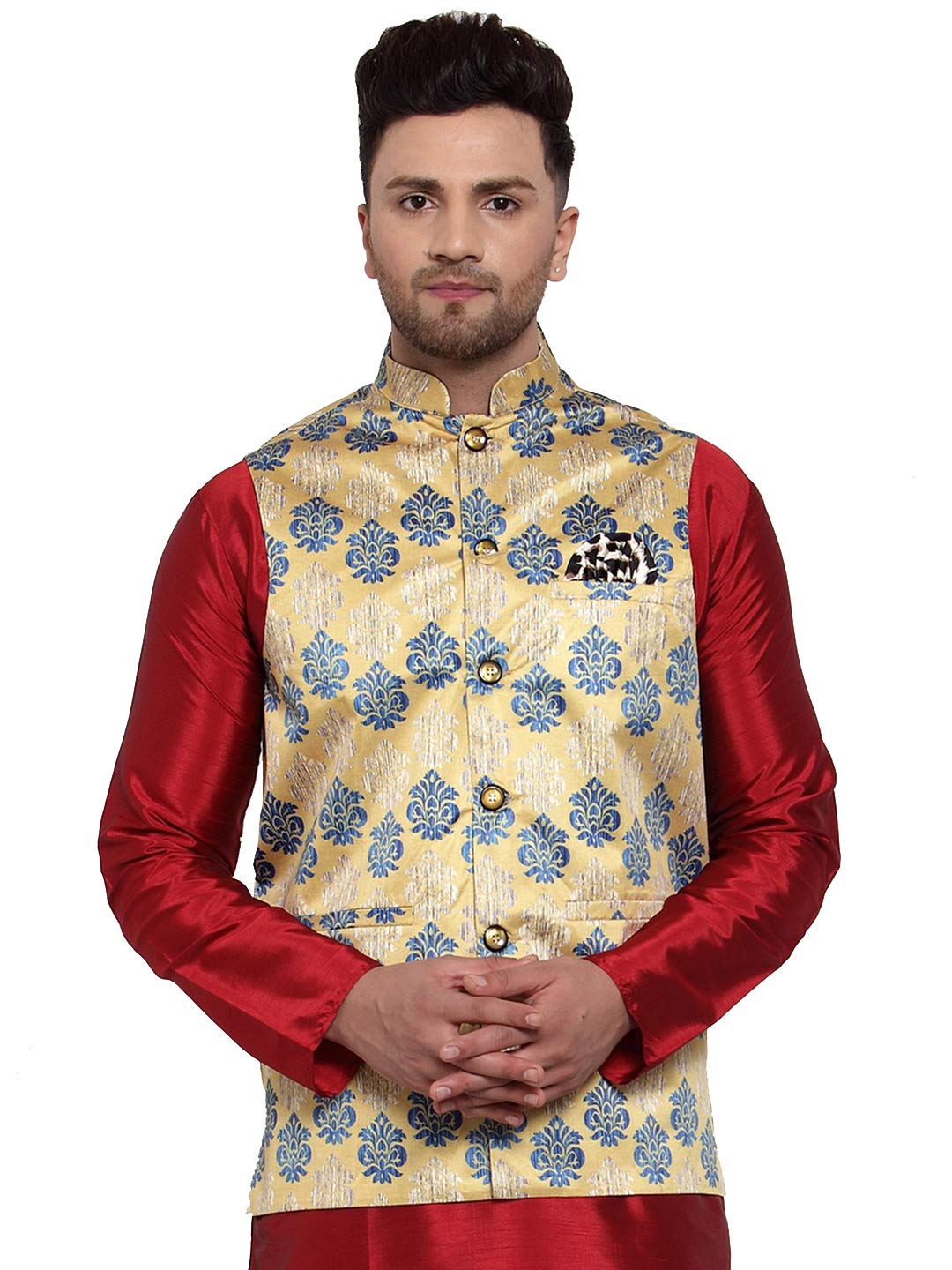 jompers Men's Printed Waistcoats/Nehru jeckets.-picture-18