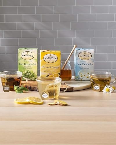 Miniatura 8 de Twinings of London - Bolsas de té de hierbas de menta pura, 20 unidades (paquete de 3)