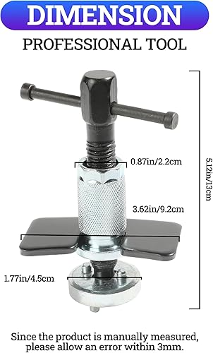 Miniatura 2 de Zlirfy Herramienta de rebobinado de pistón de pinza de freno, accesorios de automóvil, almohadilla de freno trasera de automóvil, herramienta de