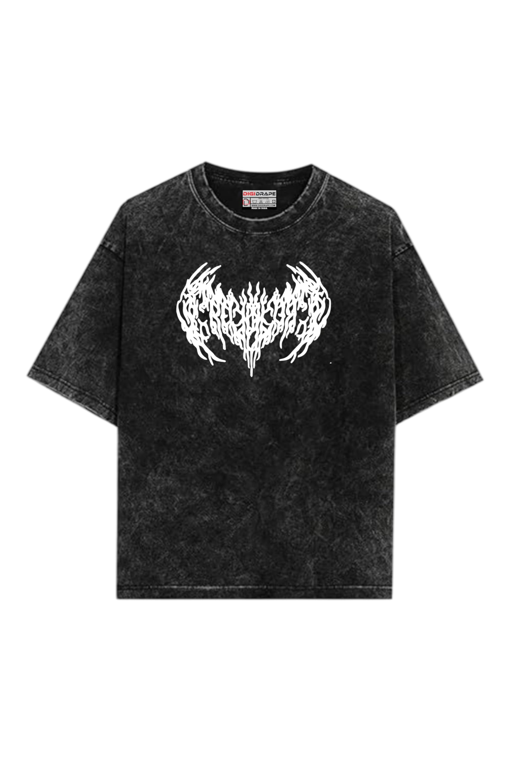 digi drape Acid Wash Oversized T Shirt for Men and Women Premium Heavy Gauge Cotton Drop Shoulder Baggy Streetwear T-Shirt.-picture-19