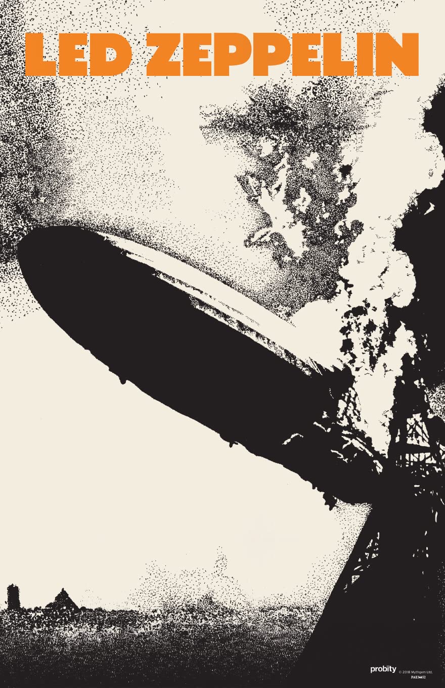 Amazon.com: Pyramid America Led Zeppelin Poster - Led