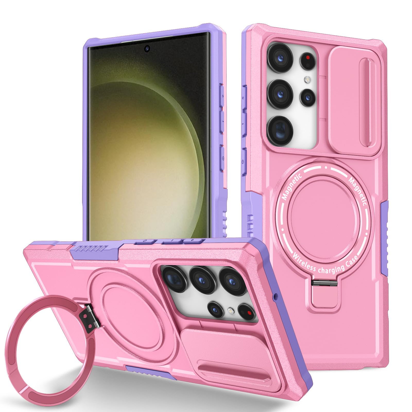 Amazon.com: HAO RIYLN Magnetic Case for Samsung Galaxy S25 Ultra