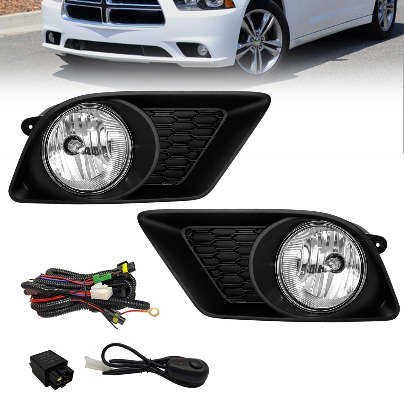 charger fog light kit AniyaFDCX Lights Replacement for 2011-2014 Dodge Fog Assembly Fog Lamps With Switch and Wiring Kit(NOT Fit SRT8 Models) : Automotive Dodge Charger2021 Flavour:Peach mango Flavour-Hawaii Sunrise Uwell Caliburn Repair UWELL