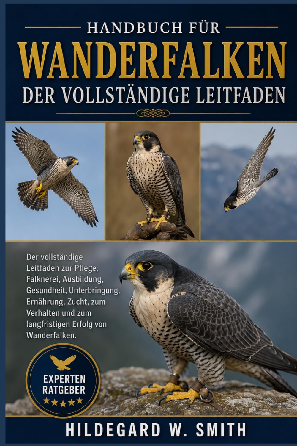 Handbuch für Wanderfalken: Der vollständige Leitfaden zur Pflege, Falknerei, Ausbildung, Gesundheit, Unterbringung, Ernährung, Zucht, zum Verhalten und zum langfristigen Erfolg von Wanderfalken.