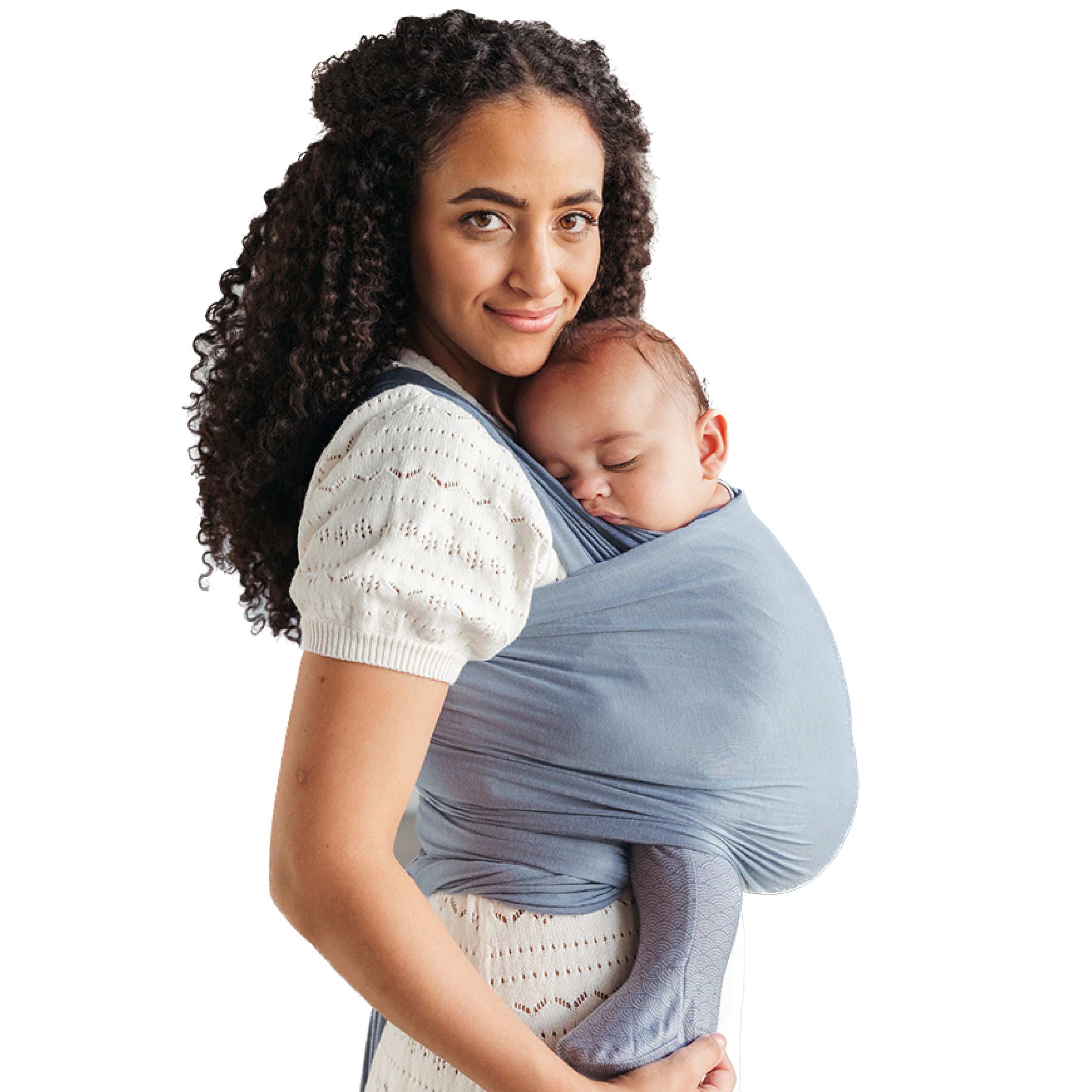 Solly Baby Wrap, Buttery-Soft Baby Carrier Newborn to Toddler 8-25 Lbs., Lightweight & Hands-Free Infant Wrap, Breathable Summer Carrier, Baby Wearing