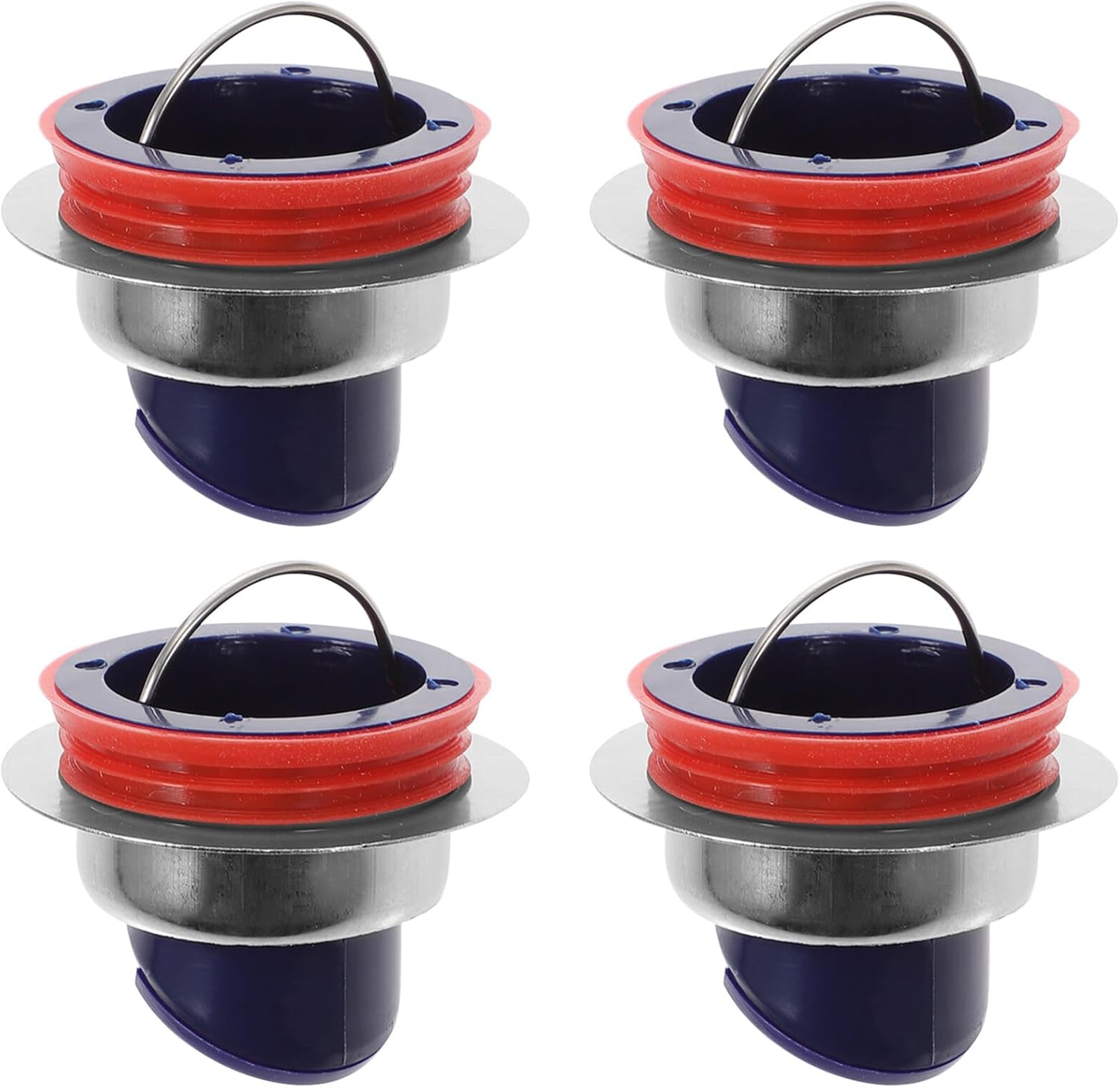SOLUSTRE 4pcs Floor Drain Odor Proof Core Drain Guard Sewer Backflow