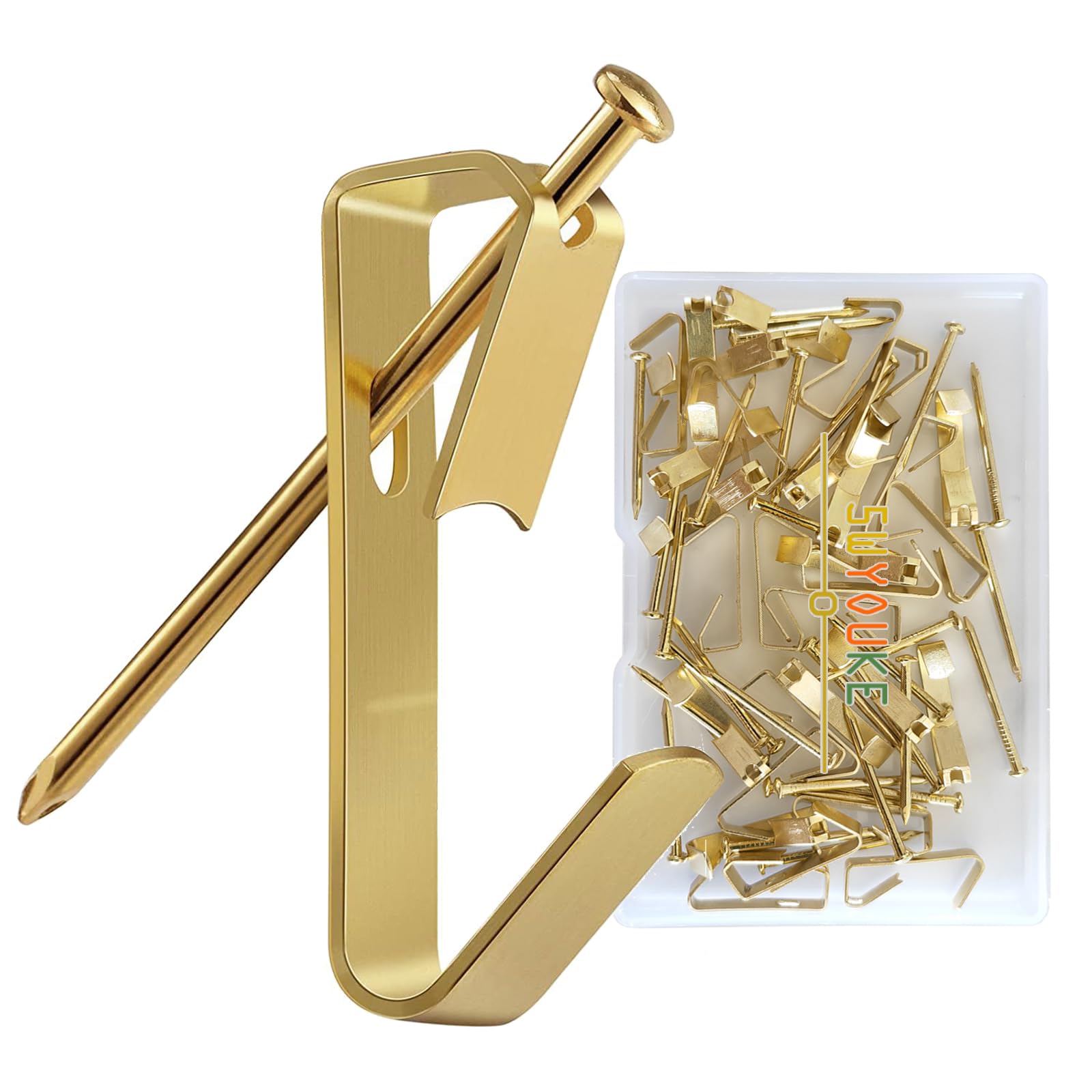 Amazon.co.jp: 5WYOUKE【30個入】 画鋲 フック おしゃれ ピンフック 耐